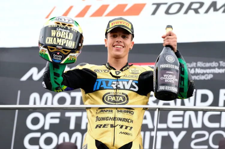 Az újdonsült világbajnok tökéletesen passzol a Hondához Az újdonsült világbajnok tökéletesen passzol a Hondához