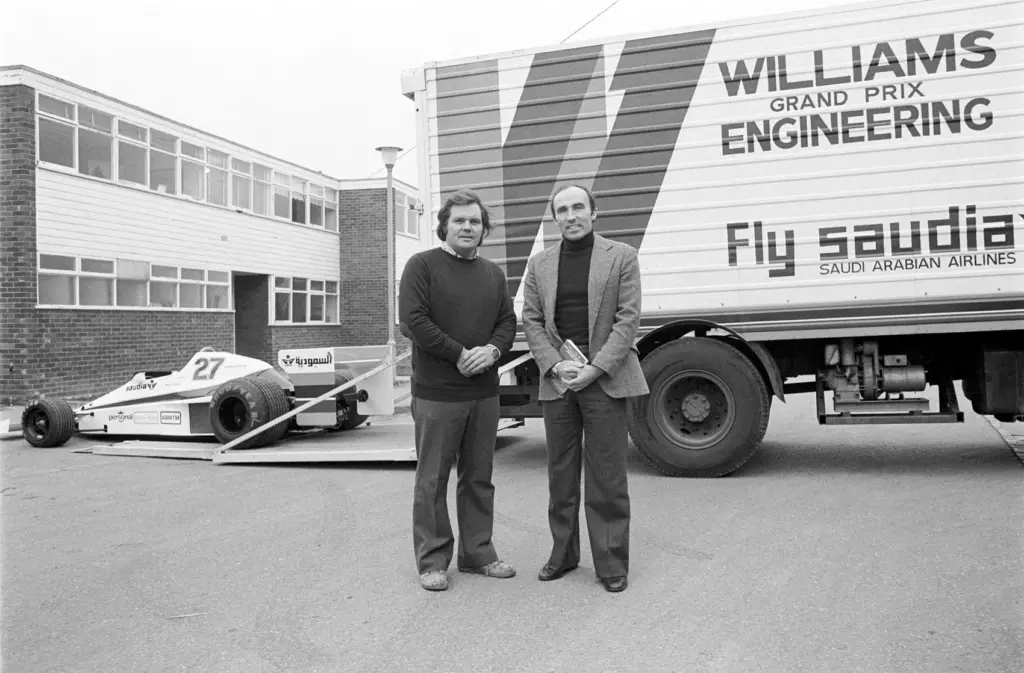 Frank Williams és Patrick Head