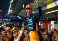 McLaren - Lando Norris ünneplés, F1 2025 Abu Dhabi