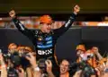 McLaren - Lando Norris ünneplés, F1 2025 Abu Dhabi