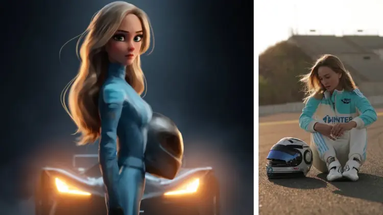 Carmen Jorda, korábbi F1-es fejlesztőversenyzőről animációs film készül