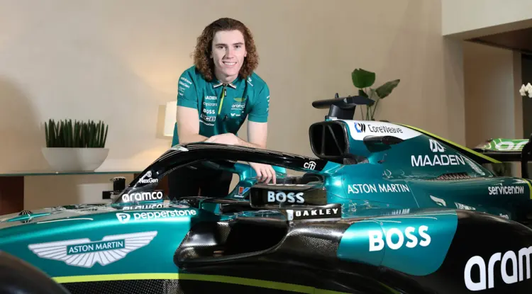 Tök utolsó volt a Formula 3-ban és a Formula 2-ben is, most az Aston Martint vezetheti