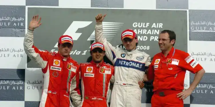 Kimi Raikkonen, Felipe Massa, Robert Kubica