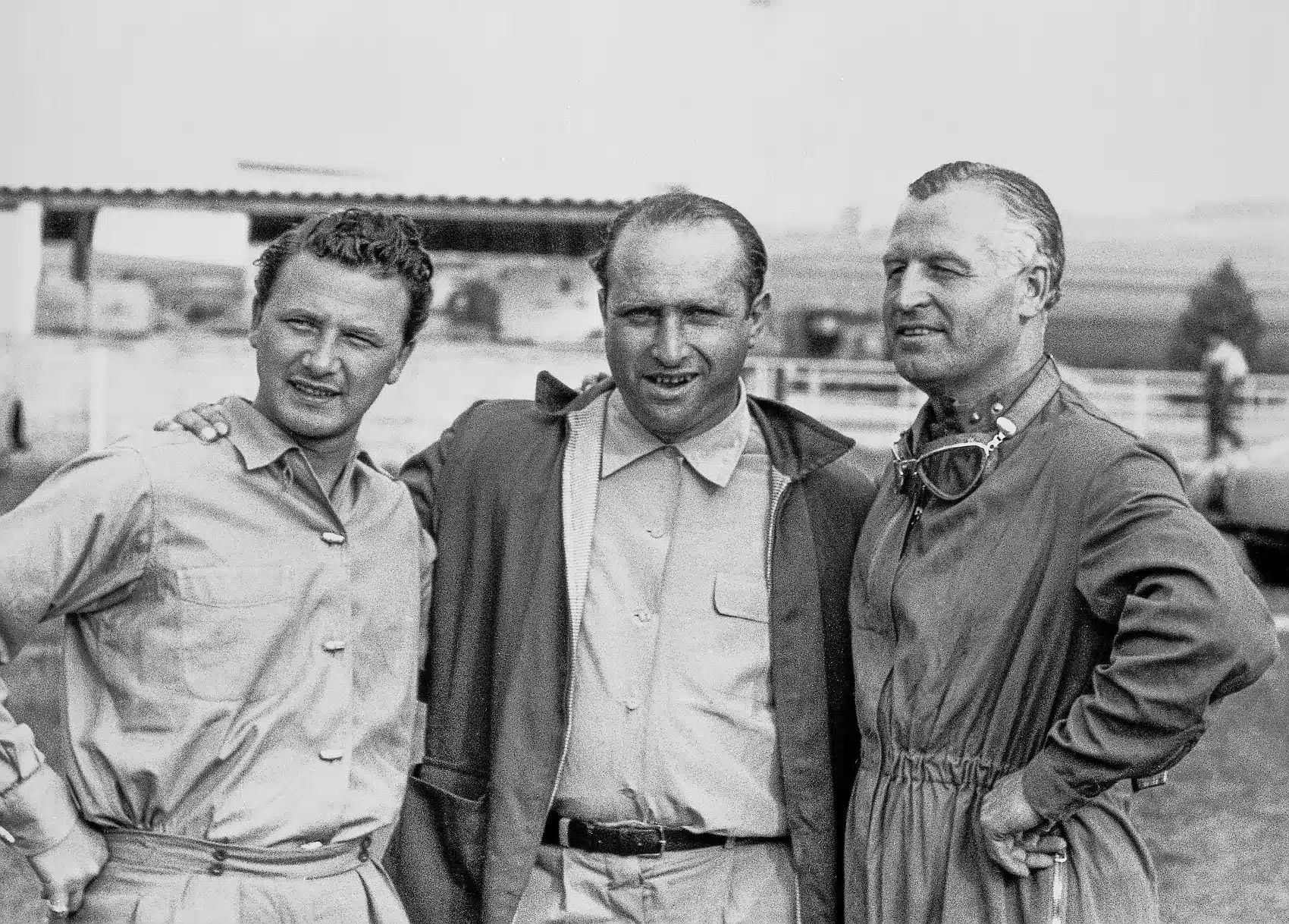 Hans Herrmann, Juan Manuel Fangio, Karl Kling