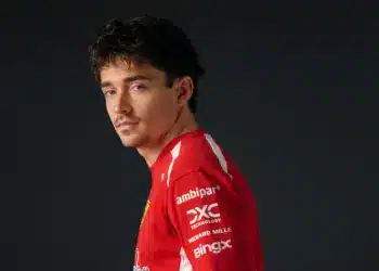 Charlec Leclerc stúdiófotó 2026