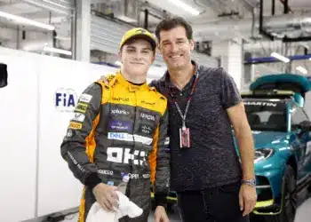 Oscar Piastri, Mark Webber