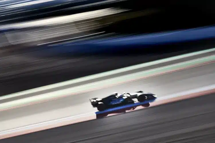 Mercedes F1 teszt