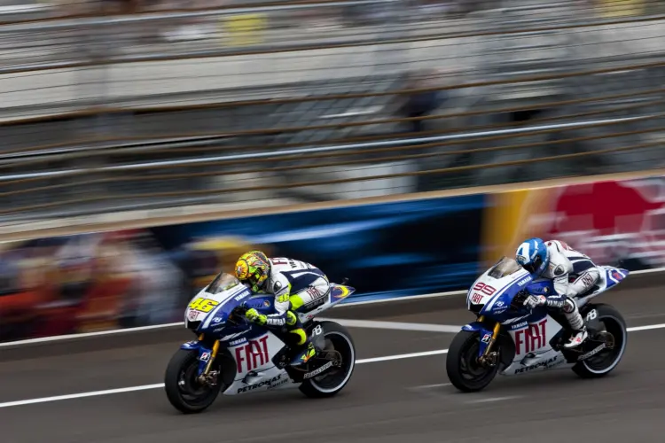 Valentino Rossi, Jorge Lorenzo