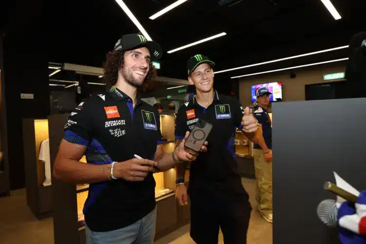 Álex Rins, Fabio Quartararo, Izan Guevara