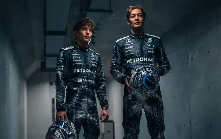 Andrea Kimi Antonelli és George Russell, Mercedes 2026