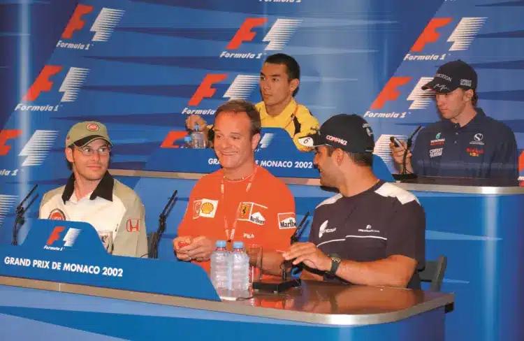 Juan Pablo Montoya, Rubens Barrichello, Jacques Villeneuve, Takuma Sato, Nick Heidfeld