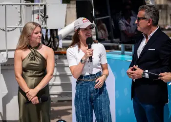 Hedda Hosas, Catie Munnings, Alejandro Agag, Formula E