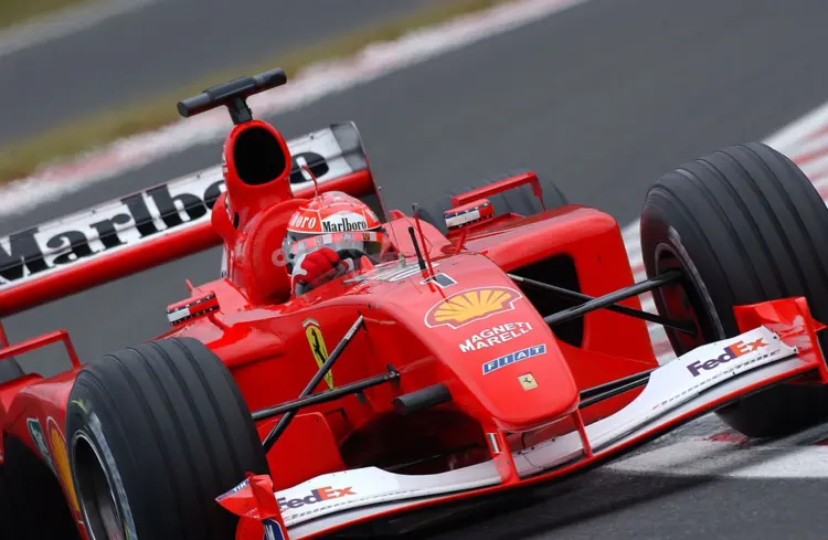 Michael Schumacher Ferrari, 2001