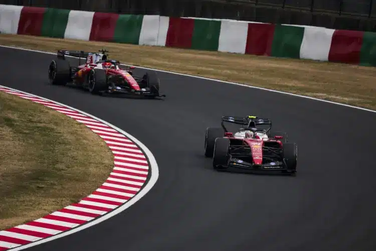 Lewis Hamilton, Charles Leclerc, Ferrari