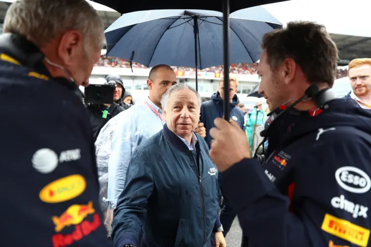Jean Todt, Helmut Marko, Christian Horner