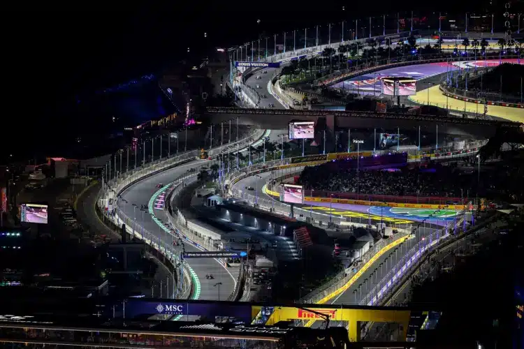 2025 F1 villanyfényes szaúdi nagydíj