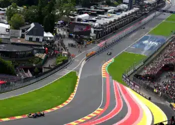 Raidillon Eau Rouge, Spa Francorchamps, F1 2025