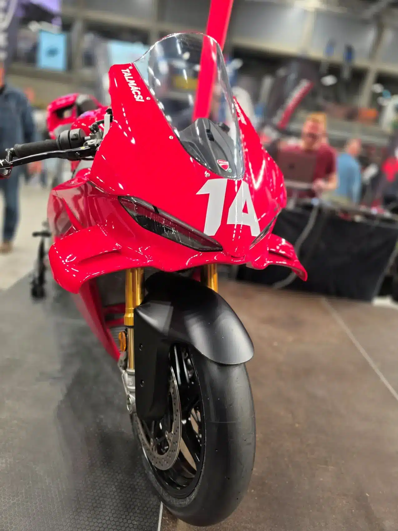Talmácsi Gábor nagyköveti motorja