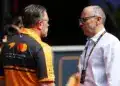 Zak Brown, Stefano Domenicali, McLaren