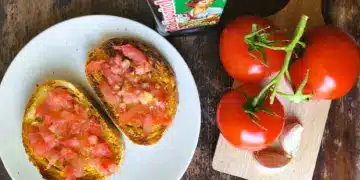 pan con tomate az F1-es Spanyol Nagydíjra (Barcelone-Catalunya Nagydíj)