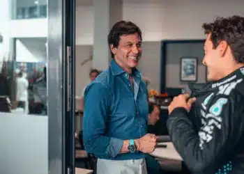 Toto Wolff, George Russell, Mercedes