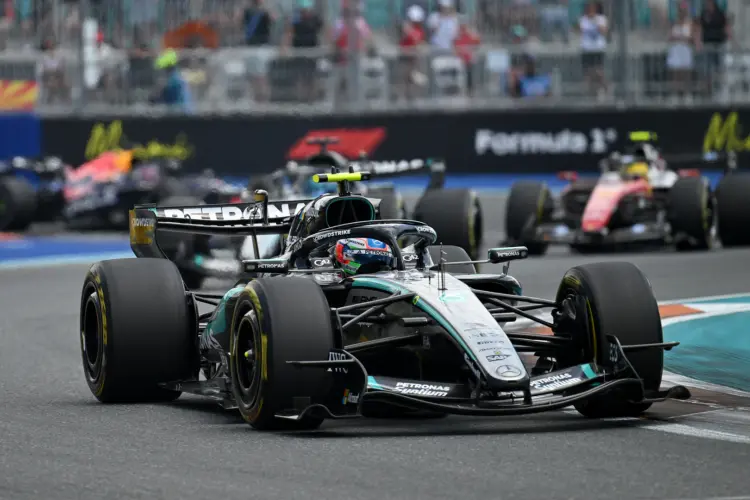 Andrea Kimi Antonelli az F1-es Miami Nagydíj hétvégéjén. 2026