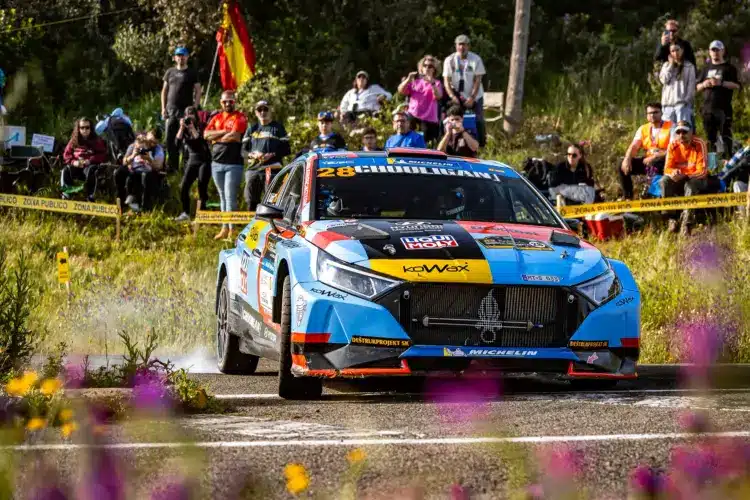 Robert KOLCAK during the FIA European Rally Championship in Cordoba, Spain on 17, April 2026, versenyző