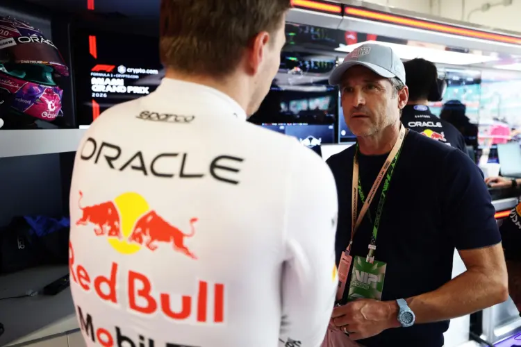 Max Verstappen, Patrick Dempsey