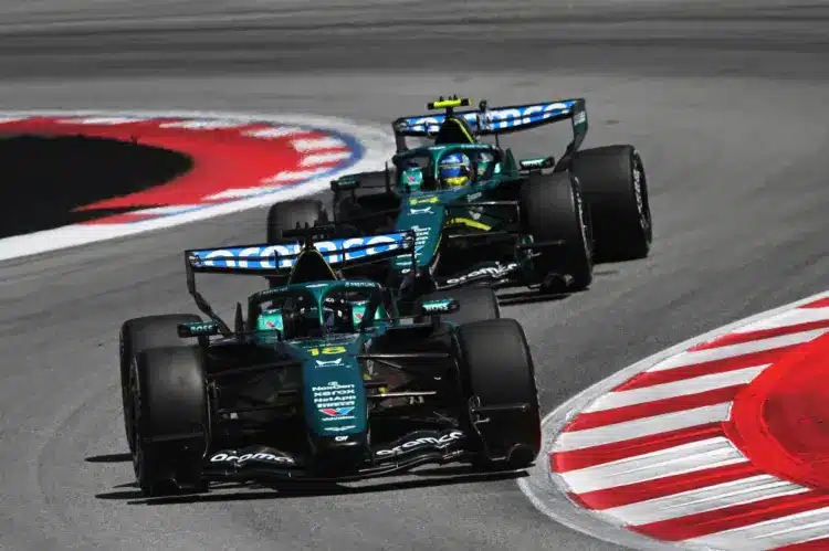Lance Stroll, Fernando Alonso, Aston Martin