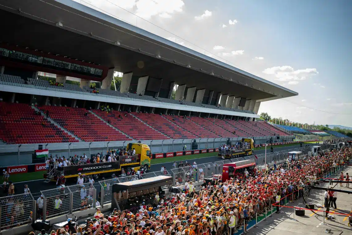 2025 Hungaroring Magyar Nagydíj, csütörtök, fans, boxutcalátogatás