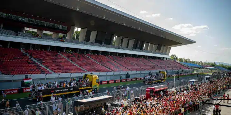 2025 Hungaroring Magyar Nagydíj, csütörtök, fans, boxutcalátogatás