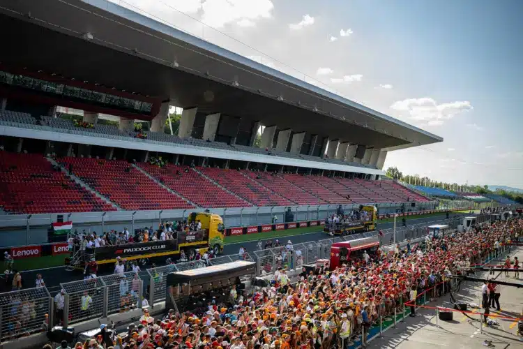 2025 Hungaroring Magyar Nagydíj, csütörtök, fans, boxutcalátogatás