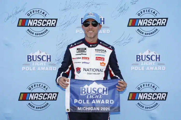 Denny Hamlin pole