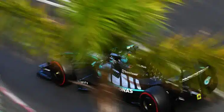 George Russell, Mercedes, Monaco 2026 f1