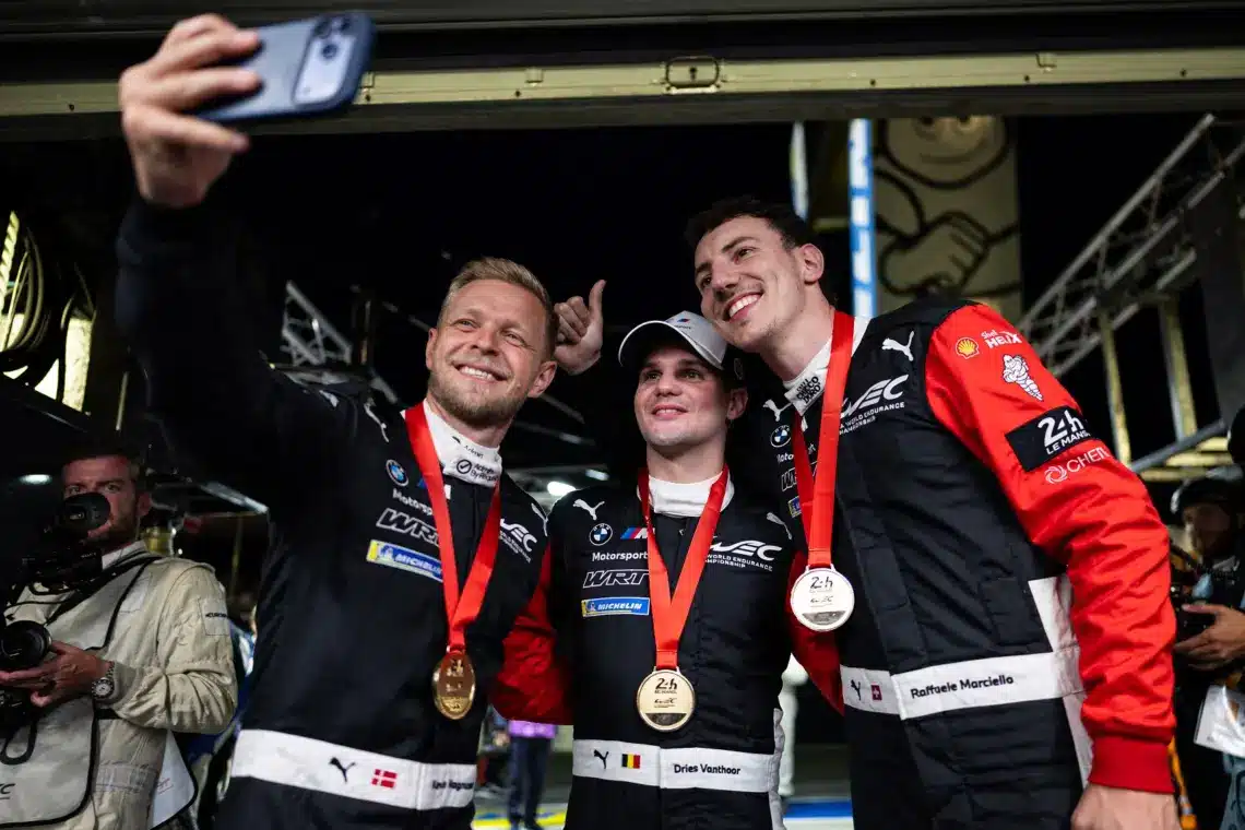 Kevin Magnussen, Raffaele Marciello, Dries Vanthoor, BMW