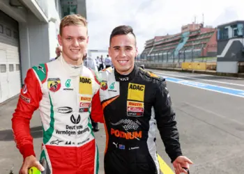 Mick Schumacher és Joey Mawson 2016-ban, F4-ben