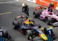 Nikola Tsolov kiugrik az autójából. Campos Racing, 2026 Monaco