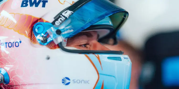 Pierre Gasly sisakban