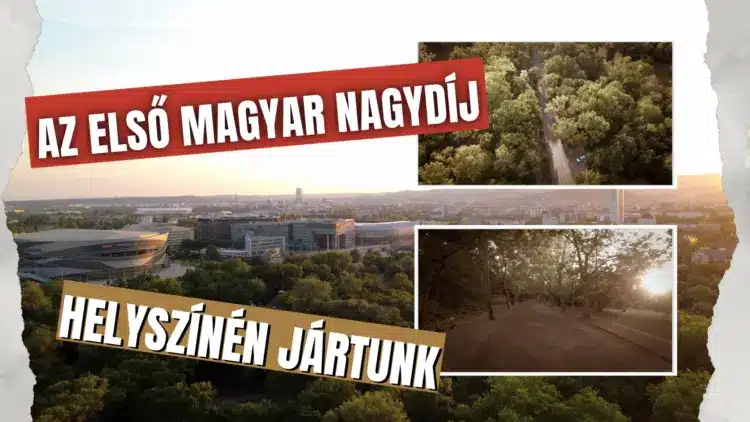 Az első, 1936-os Magyar Nagydíj helyszíne, a Népliget, 2026-ban