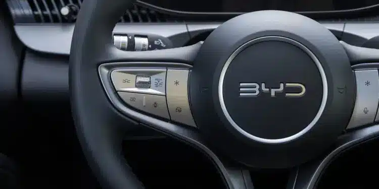 BYD kormány