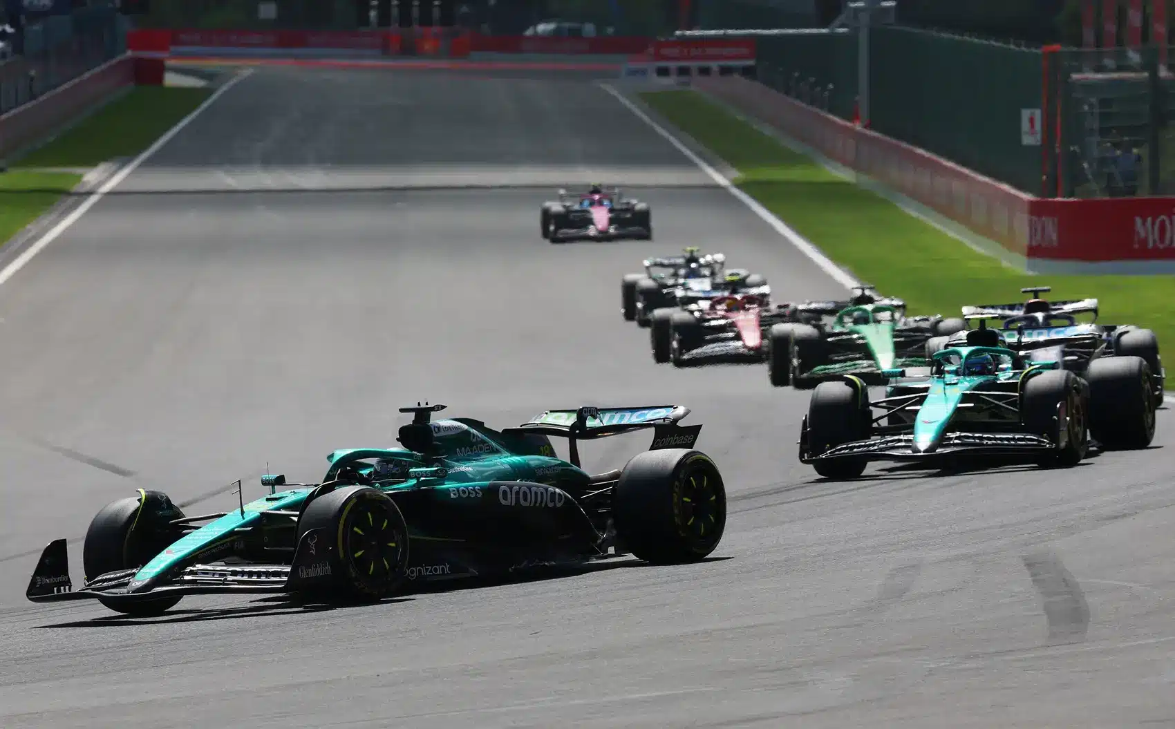 Lance Stroll, Fernando Alonso