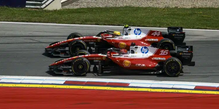 Lewis Hamilton, Charles Leclerc, ferrari