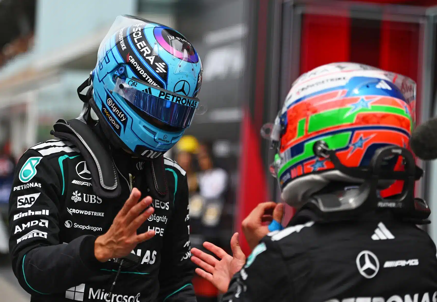 George Russell, Kimi Antonelli