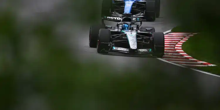 George Russell és Carlos Sainz
