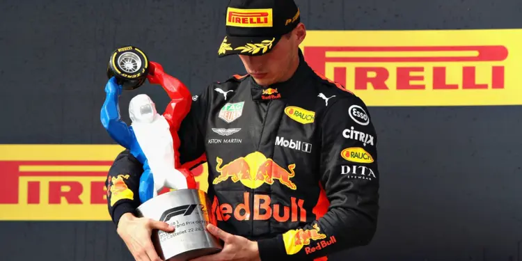 Max Verstappen, 2018 Francia Nagydíj, gorilla trófea