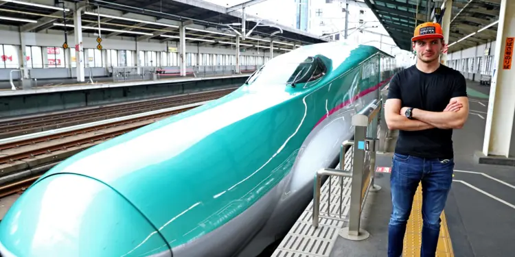 Max Verstappen, Shinkansen, holland államvasutak