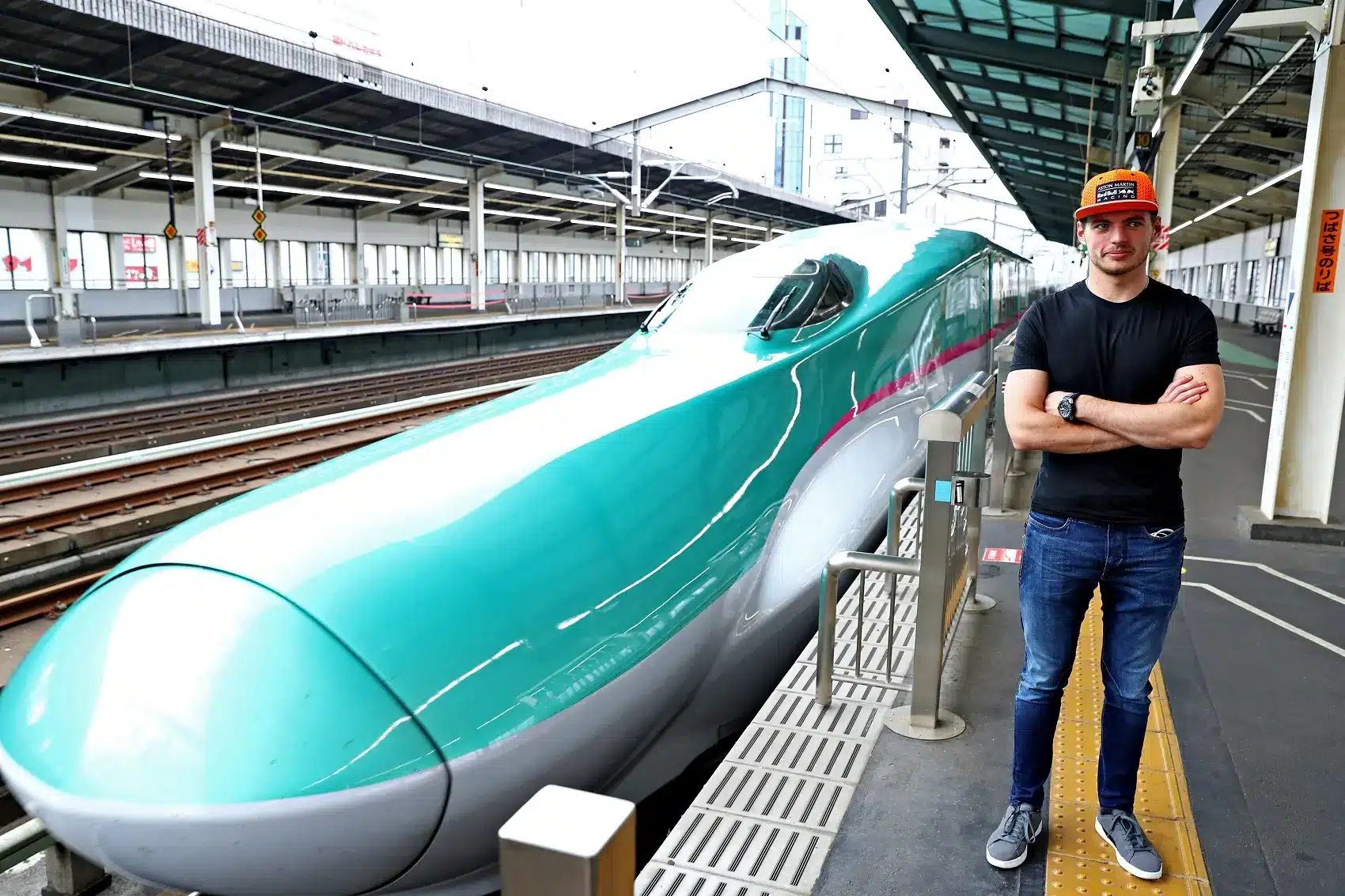 Max Verstappen, Shinkansen, holland államvasutak