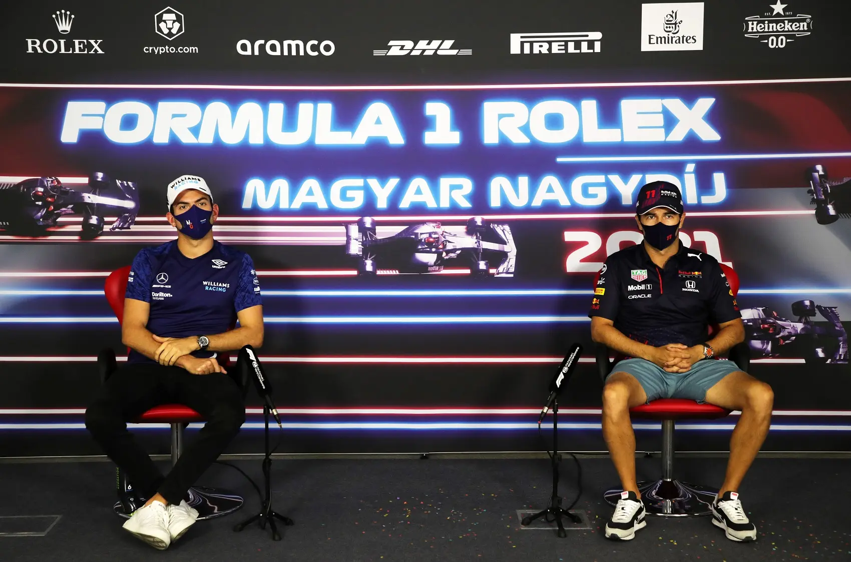 Sergio Perez, Nicholas Latifi