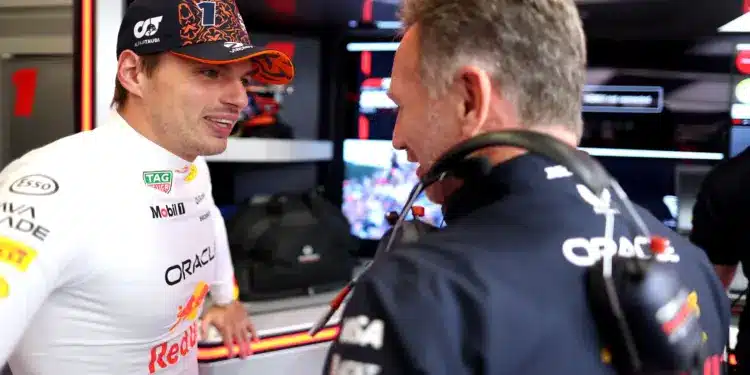 Max Verstappen, Christian Horner