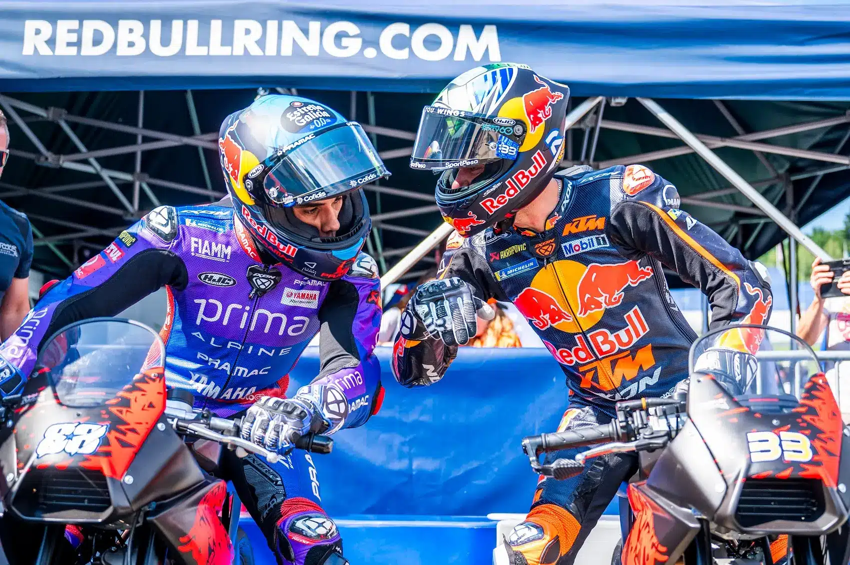 Miguel Oliveira, Brad Binder